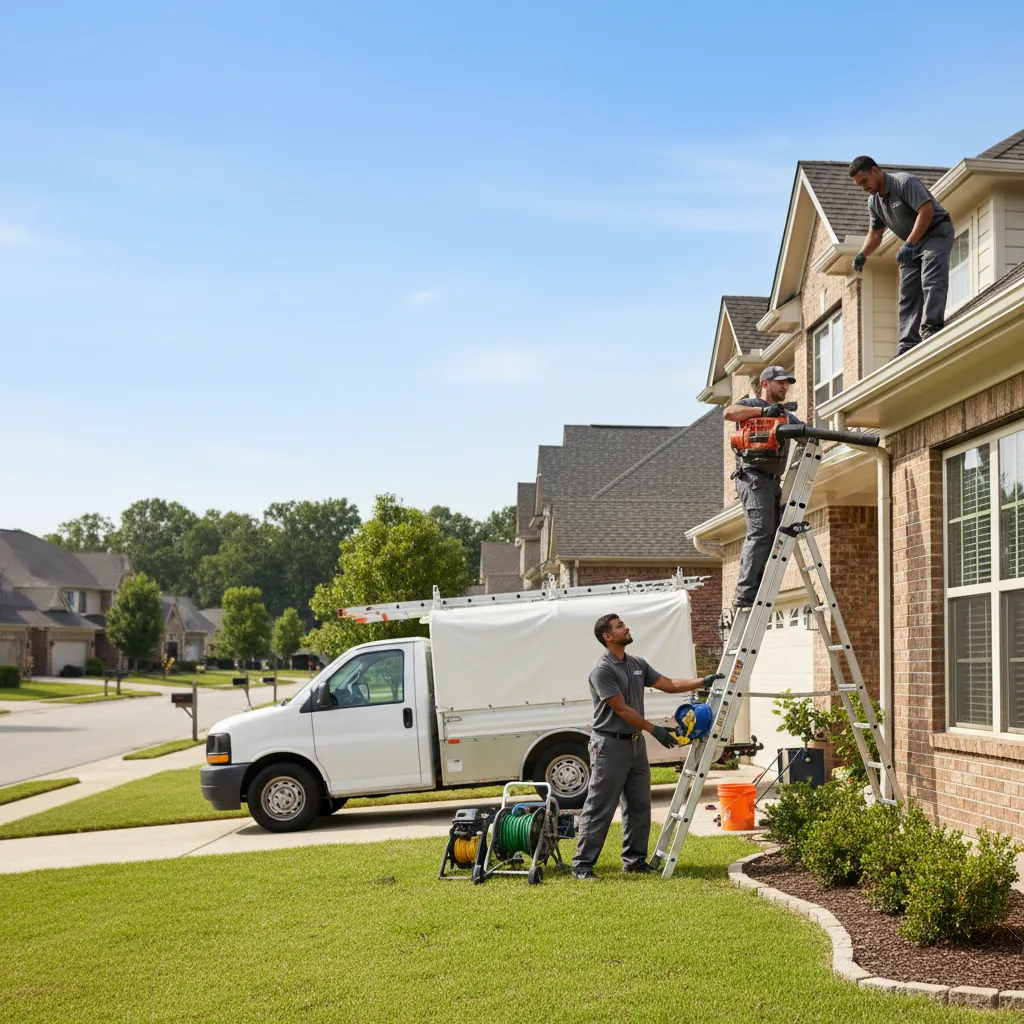 Home Gutter Service in Hallieford, VA near me